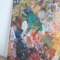 Image 7 of Fabulous Old Artist's Pallete