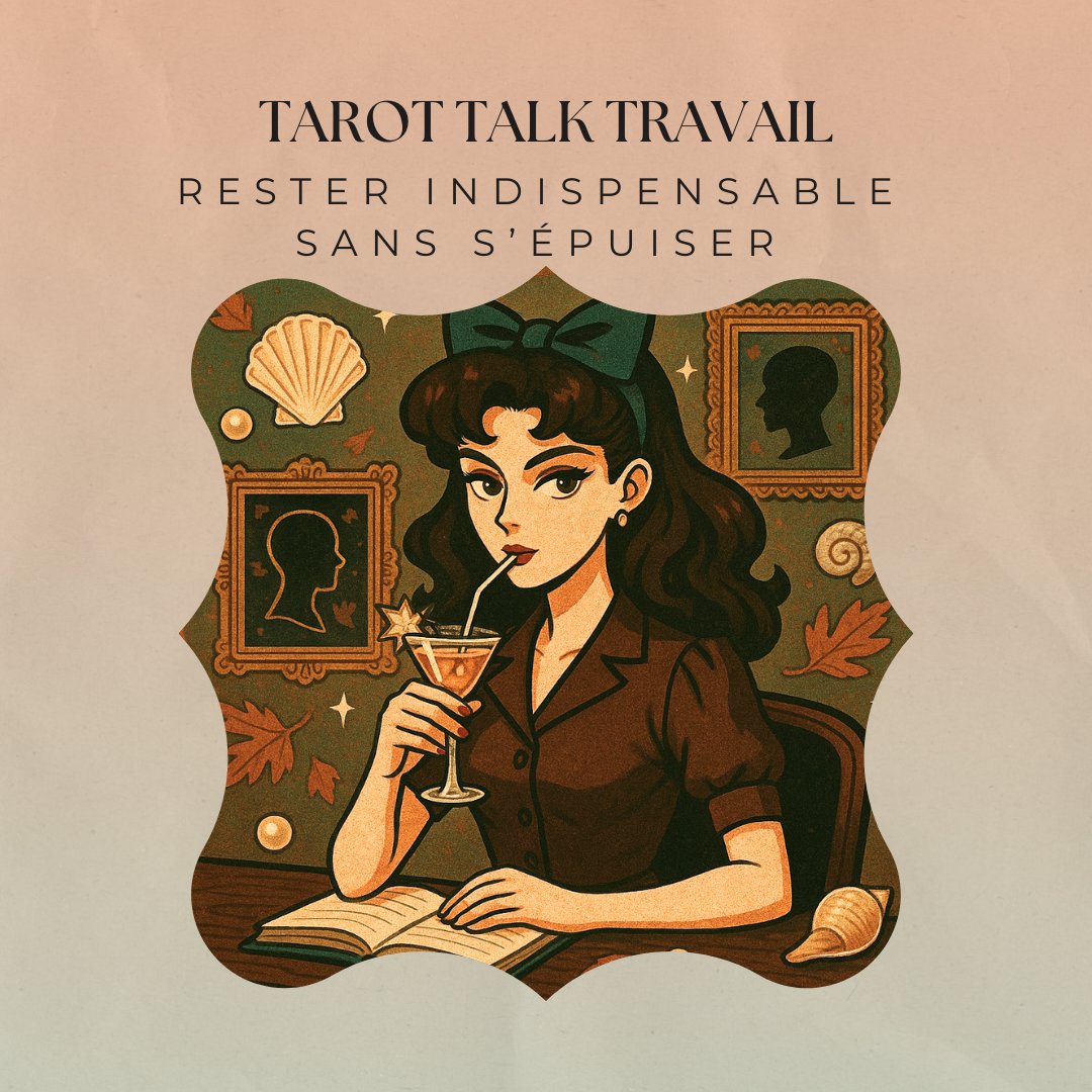 Image of Tarot Talk Travail : Rester indispensable sans s'épuiser !