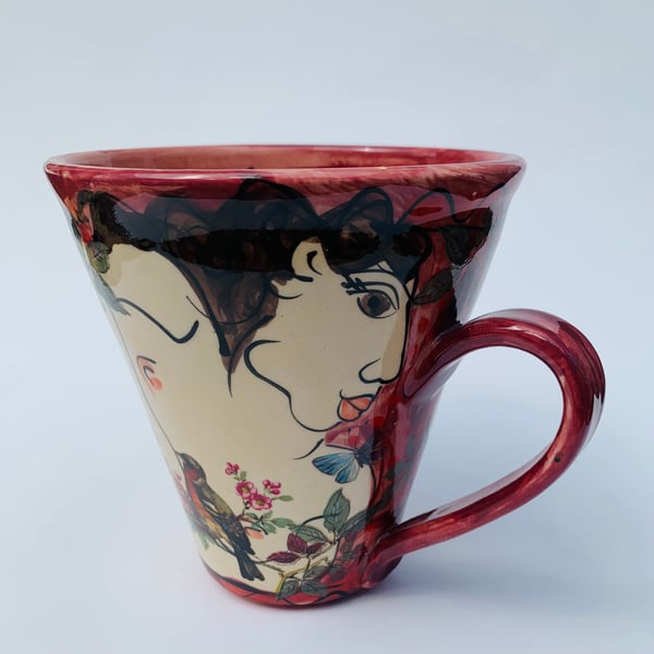 Image of Burgandy Mug