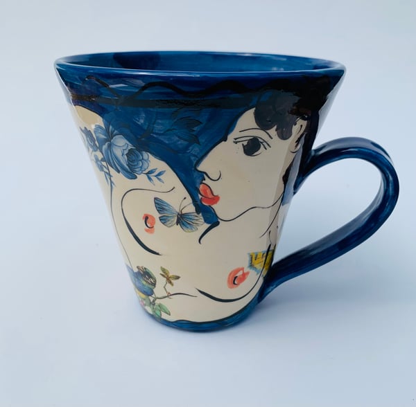 Image of Deep blue mug