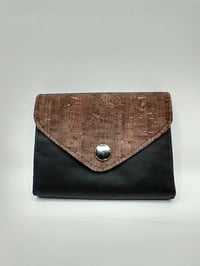 Image 2 of Wallet black and cork