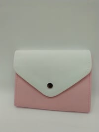 Image 2 of Wallet pink and white