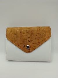 Image 2 of Wallet white and cork