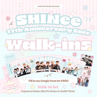 FREE SHINee Cupsleeve LDN & MCR Walk-in Form