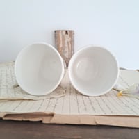 Image 5 of Two Gorgeous Little French Espresso Coffee Cups