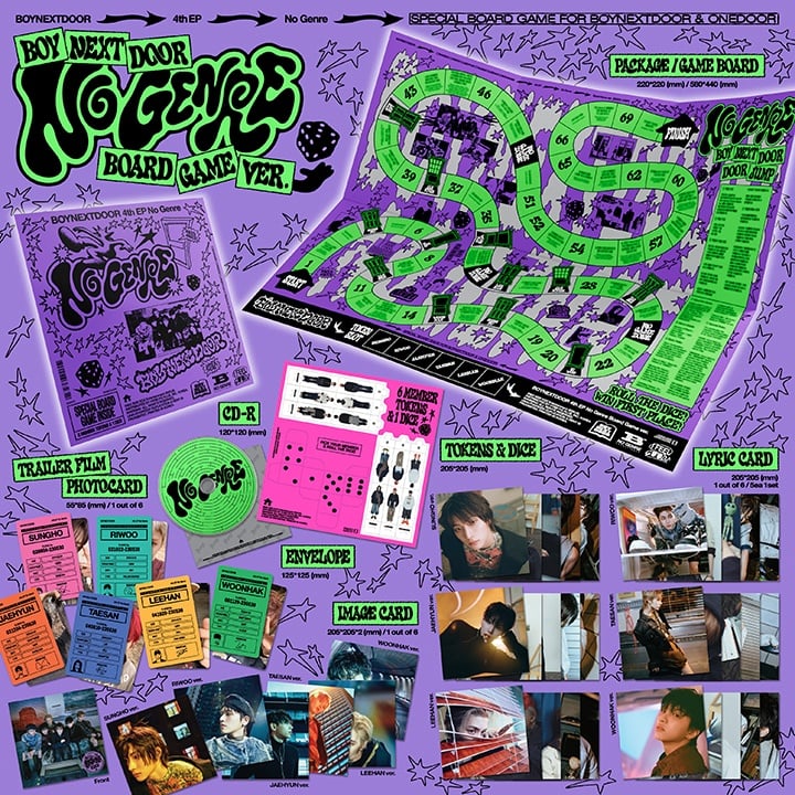 Image of BOYNEXTDOOR ‘No Genre’ (Board Game Ver.)