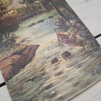 Image 3 of Wondeful Weathered Oil on Card