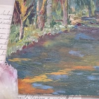 Image 2 of Lovely Little French Oil Painting
