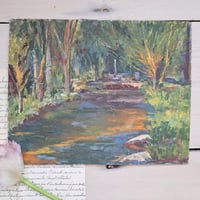 Image 1 of Lovely Little French Oil Painting