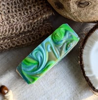 Image 3 of "Tropical Coconut" Handmade Soap with Coconut Milk and Shea Butter