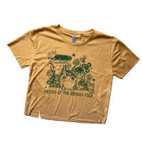 Garden Folk Cropped tees