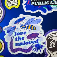 Image 2 of Love the unloved sticker