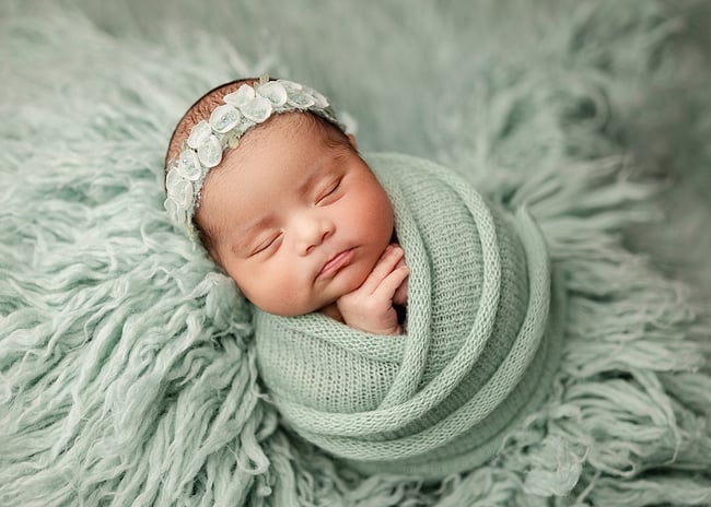 MINI (wrapped) Newborn Session