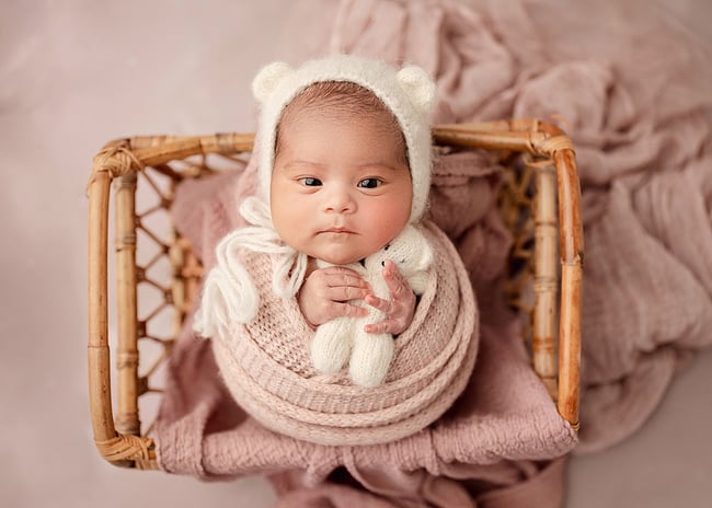 MINI (wrapped) Newborn Session