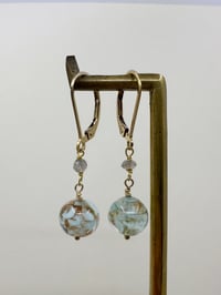 Image 2 of Vintage Glass Bead Earrings #4