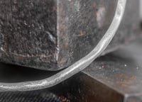 Image 3 of 'gemstone wobble' - Recycled silver bangle with gemstone