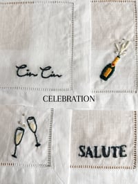 Image 5 of Embroidered Cocktail Napkin DIY Kit