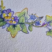 Image 8 of Custom floriography illustration