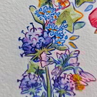 Image 5 of Custom floriography illustration
