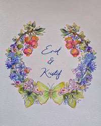 Image 2 of Custom floriography illustration