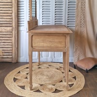 Image 4 of ANCIENNE COIFFEUSE EN CHÊNE BRUT