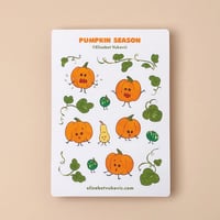 Pumpkin Stickers for Planners & Journals