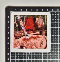 Image 2 of 200 Stab Wounds Slave To The Scalpel Glossy Finish Vinyl Sticker