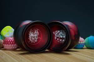 Image of BMB Yo-Yo - Bloodsport Colorway