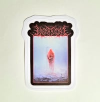 Image 1 of Small Lorna Shore Red Reaper Matte Vinyl Sticker