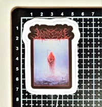 Image 2 of Small Lorna Shore Red Reaper Matte Vinyl Sticker