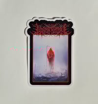 Image 1 of Large Lorna Shore Red Reaper Matte Vinyl Sticker 