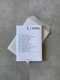Image 1 of No Known Last Address—Artists’ Postcard Edition I / 000. – 012.