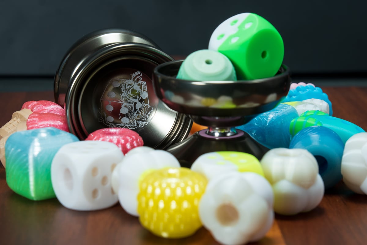 Image of BMB Yo-Yo - Double Coated Silver Colorway