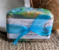 Image 5 of "Tropical Coconut" Handmade Soap with Coconut Milk and Shea Butter