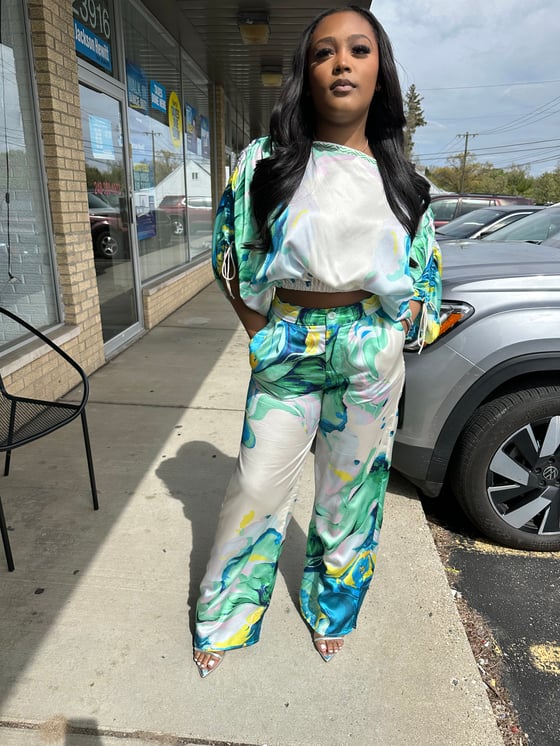 Image of Two Piece Waves Set 