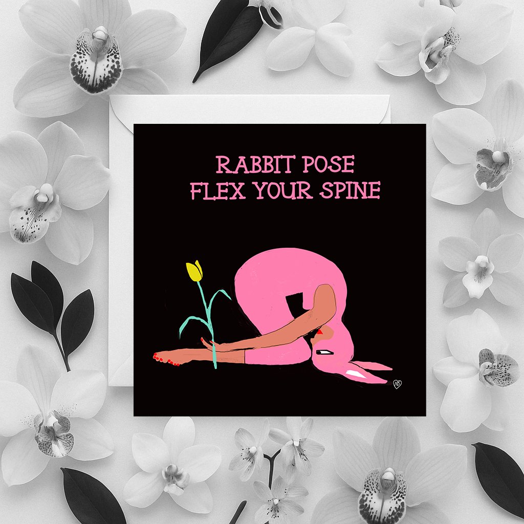 Image of Rabbit Pose yoga