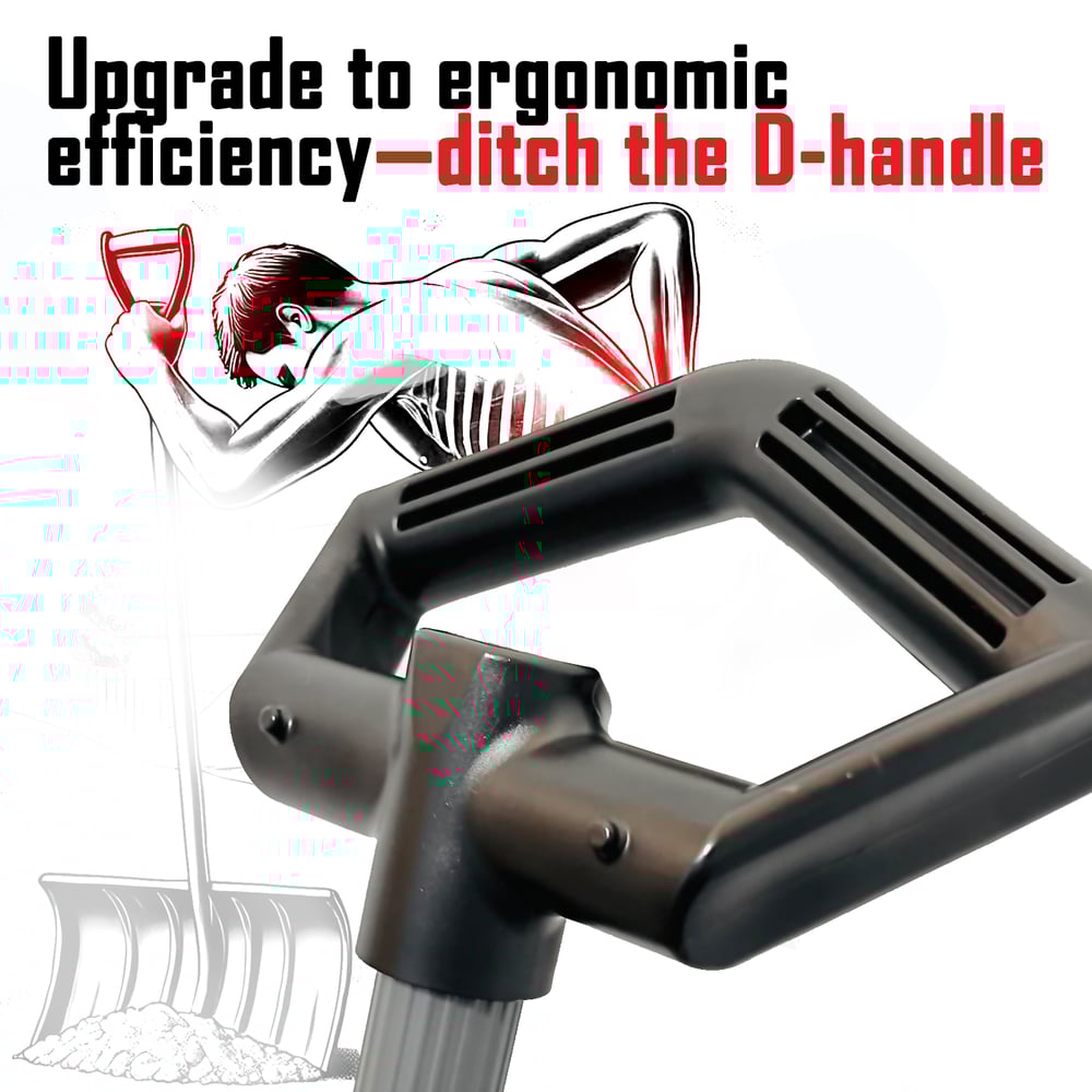 Image of Ditch the D™ Grip – Ergonomic Handle for Shovels & More