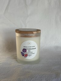 Image 2 of Soy Wax Candle All Natural Handpoured in Frosted Glass Jar Choose From 4 Lovely All Natural, Clea...