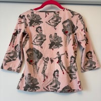 Image 4 of d&g pin up print top
