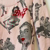 Image 5 of d&g pin up print top