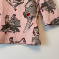 Image 6 of d&g pin up print top