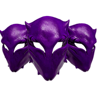 BatiBatt "Slayer" Mask (Purple)
