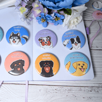 Image 1 of Dog Breed Pins