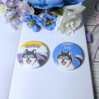 Image 2 of Customizable Dog Breed Pins
