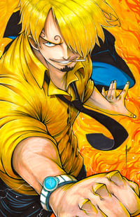 SANJI ORIGINAL ART SIGNED