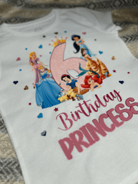 Image 3 of Birthday Princess Shirt | Youth