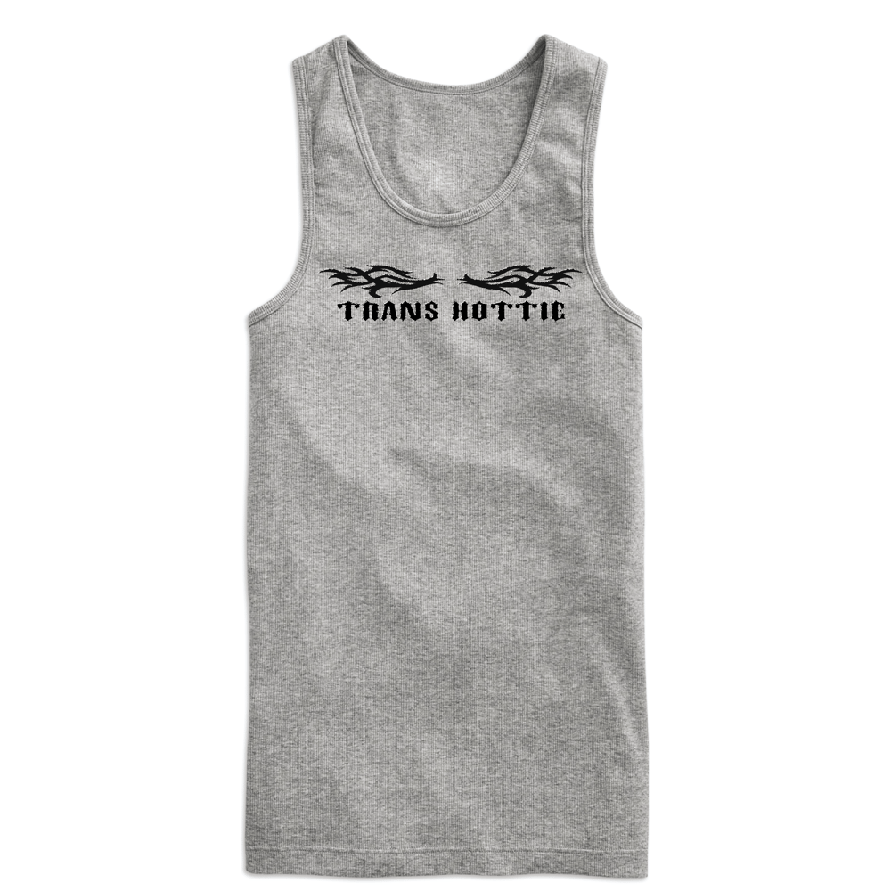 Image of Trans Hottie Tank Gray