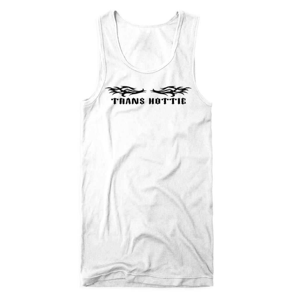 Image of Trans Hottie Tank White 