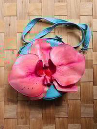Orquídea - circle handbag