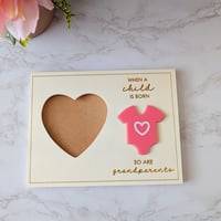 Image 2 of New Grandchild Frame | Grandparent Gift
